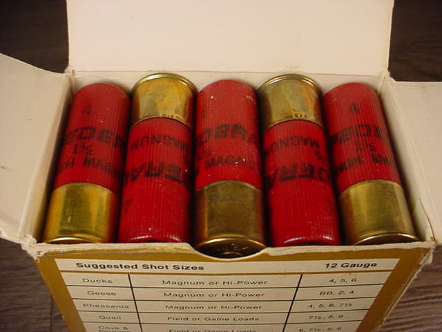 Box Of Federal Magnum 12 Gauge Number 4 Shot 12 Ga For Sale at ...