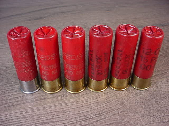 6 Rounds of Mixed Federal 12 Gauge 3 Inch Magnum 00 Buckshot 17229042 ...