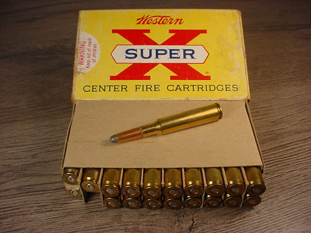 Partial Box of Western Super-X 7mm Mauser Semi-Jacketed Soft Point