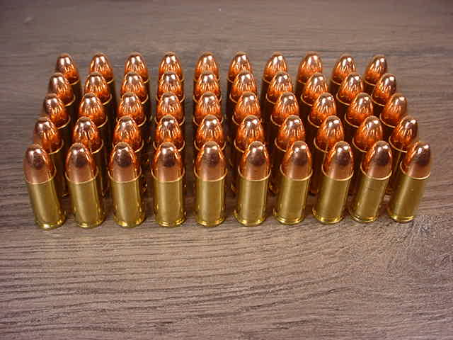 50 Rounds of 9mm Luger Full Metal Jacket