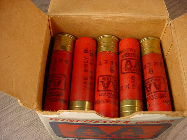 Partial Box of Winchester/Western AA Plus Skeet Loads 28 Gauge Number 9 ...