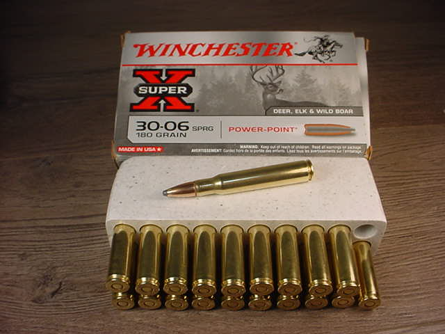 Box Of Winchester Super-X Power-Point .30-06 Springfield Semi-Jacketed ...