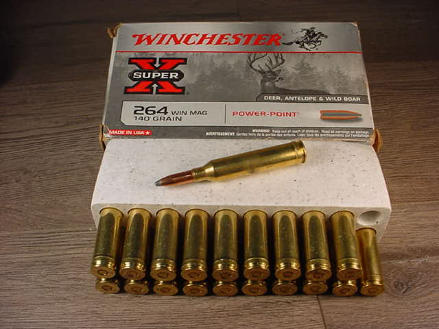 Box Of Winchester Super-X Power-Point .264 Win. Magnum Semi-Jacketed ...