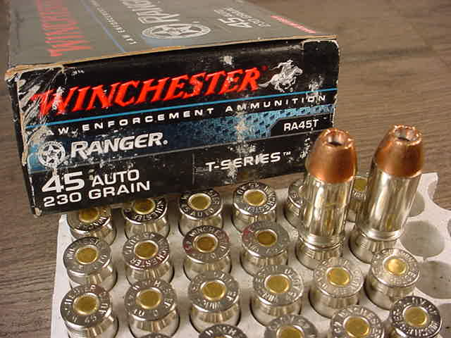 Partial Box Of Winchester Law Enforcement T Series 45 Auto Jacketed Hollow Point 45 Acp For 6015