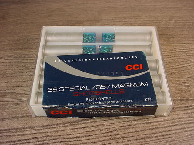 Package Of Cci 38 Special357 Magnum Shotshell Cartridges 38 Special