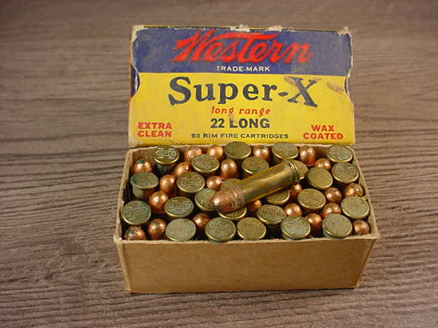 Western Cartridge Company Box Of Western Super-X Long Range .22 Long ...