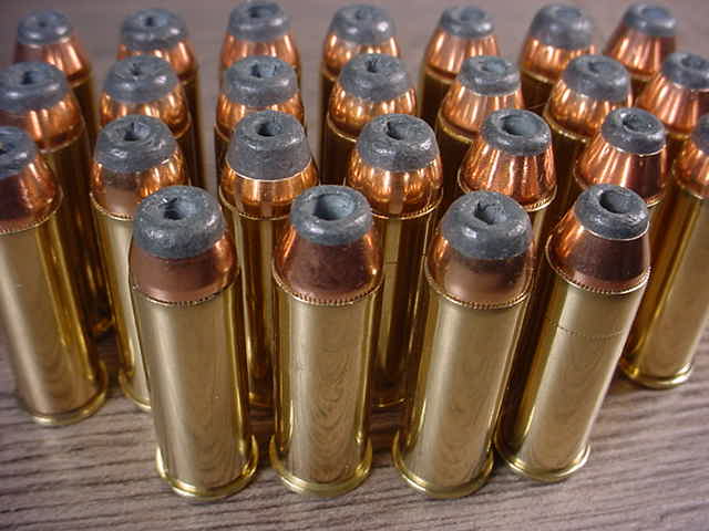 25 Rounds Of Mixed .44 Rem Magnum Semi-Jacketed Hollow Point .44 Mag ...