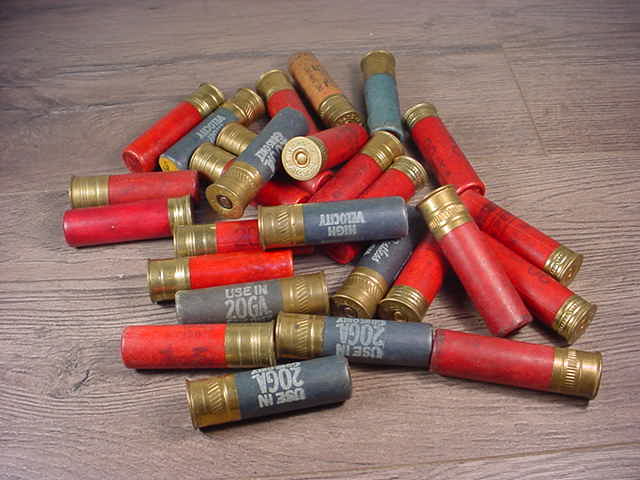 27 Rounds of Mixed Manfacture Paper Hull 20 Gauge Number 5 Shot ...