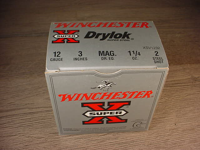 Box Of Winchester Drylok Super Steel 12 Gauge 3 Inch Magnum 2 Shot 12 ...