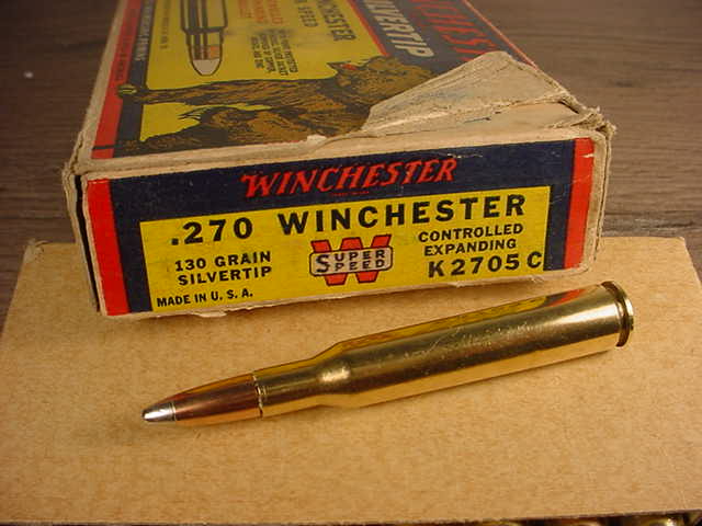 Partial Box Of Winchester Super-Speed Silvertip .270 Win. Semi-Jacketed ...