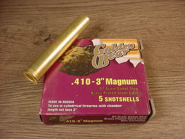 Box Of Golden Bear .410 Gauge 3 Inch Magnum Sabot Slug .410 Ga For Sale ...