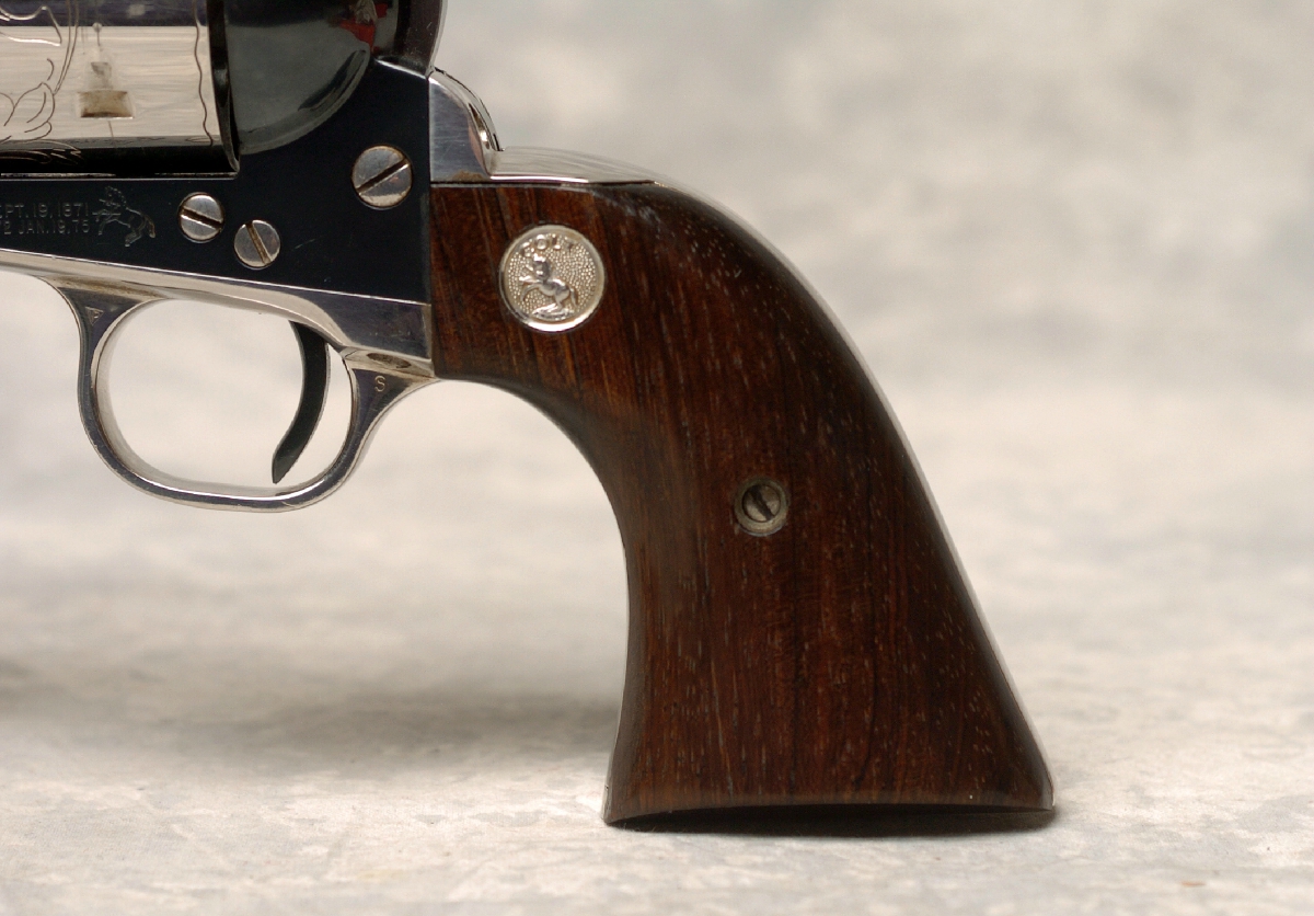 Colt Col. Sam Sesquicentennial Commem W/Medallion, Book And Wooden Case ...