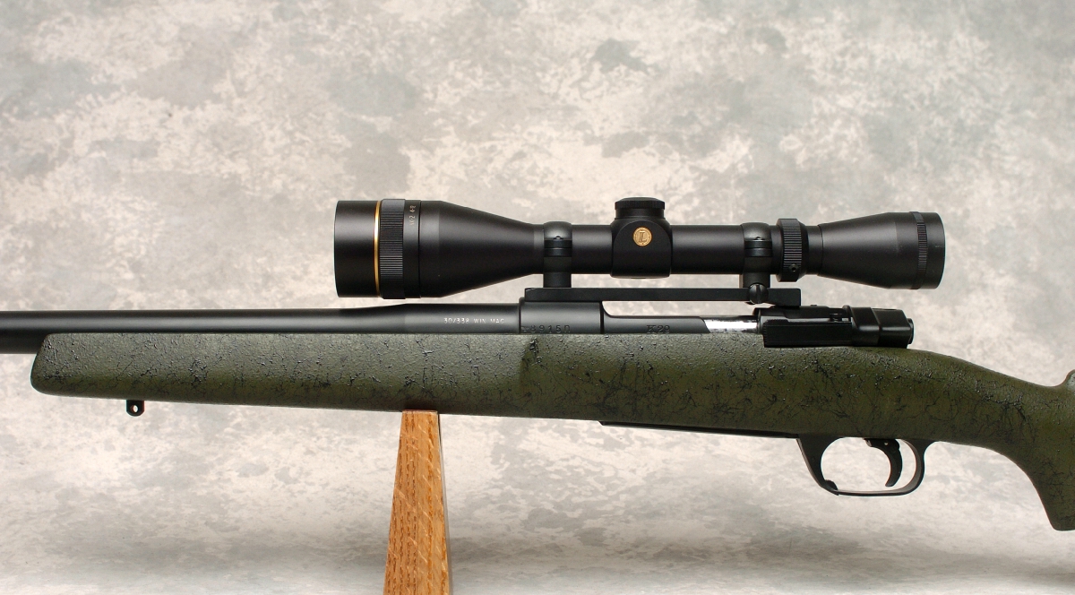  - Mauser Sporter Custom 30-338 McMillan Stock medium wght barrel w/leupold VX II 4-12 X40 mm scope, dies and brass - Picture 6