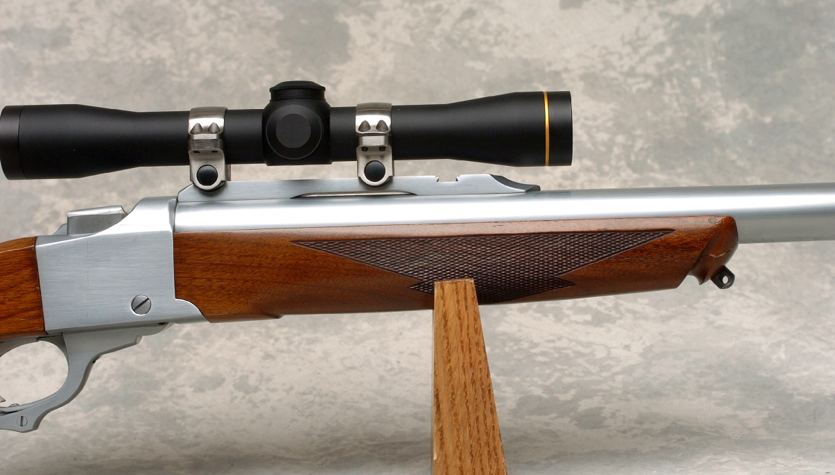 Ruger/SSK Ind. - Custom Ruger No. 1 rifle-SSK Industries , .577 Nitro Express w/2.5 X 25 mm Leupold FX II Scout Scope and case, mold - Picture 4