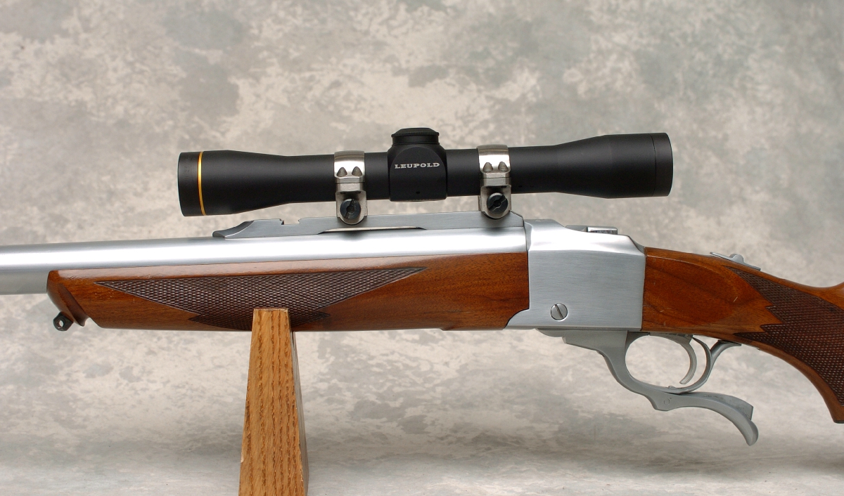 Ruger/SSK Ind. - Custom Ruger No. 1 rifle-SSK Industries , .577 Nitro Express w/2.5 X 25 mm Leupold FX II Scout Scope and case, mold - Picture 9