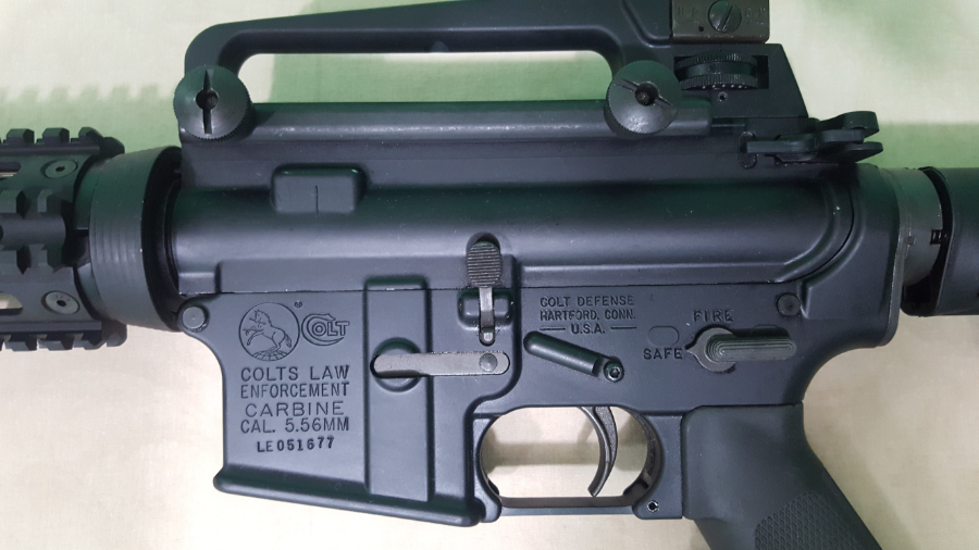 Colt Le6920 M4 Law Enforcement Carbine Restricted Use 5.56mm Nato For