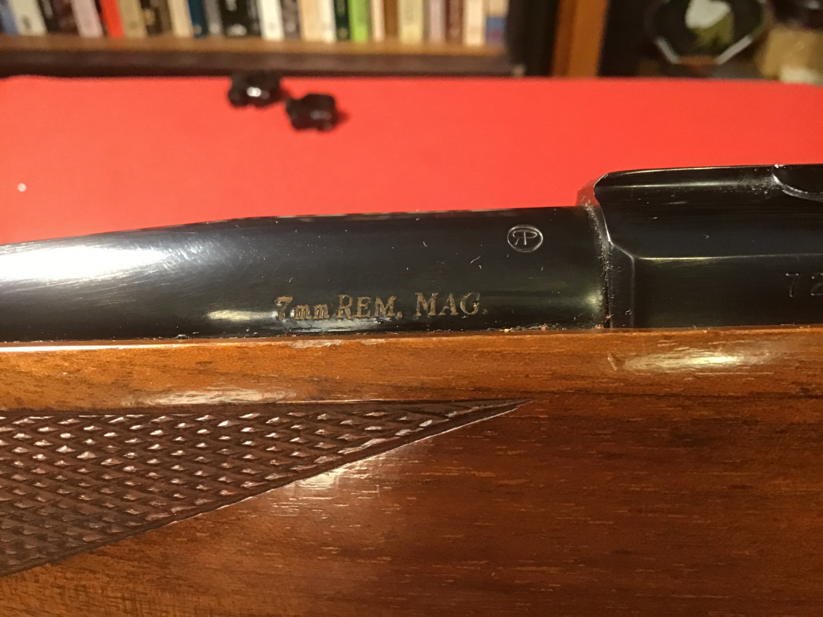 1976 Ruger M77 Tang Safety Made In The 200th Year Of American Liberty ...