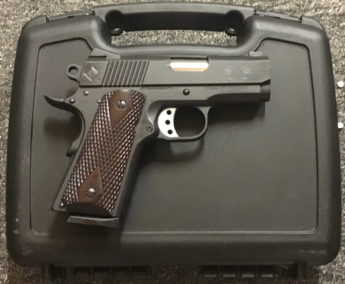 American Tactical Imports Ati Titan 45 Acp 1911 Semi Auto Pistol Hga Fx45 Bull Barrel 7 Rnd Mag 0337