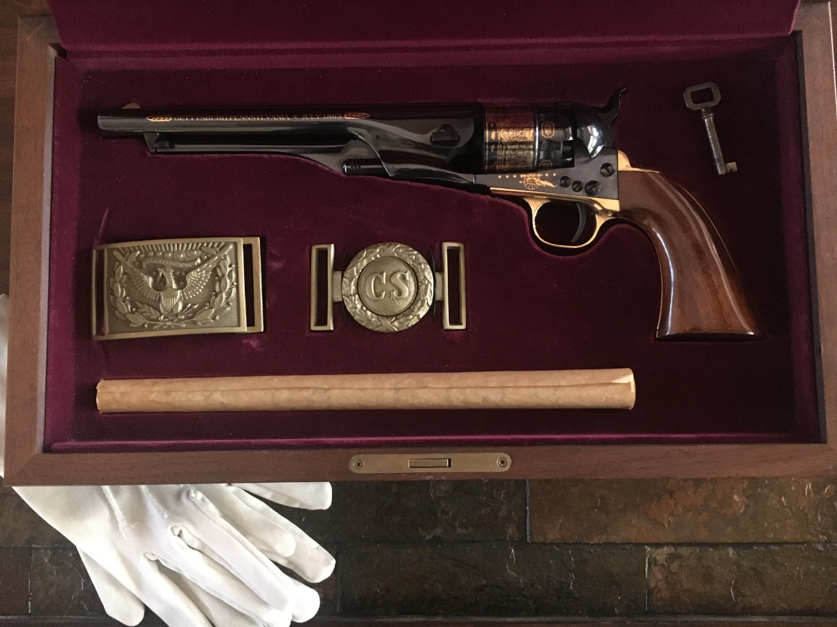 1863 GETTYSBURG COMMEMORATIVE COLT REVOLVER