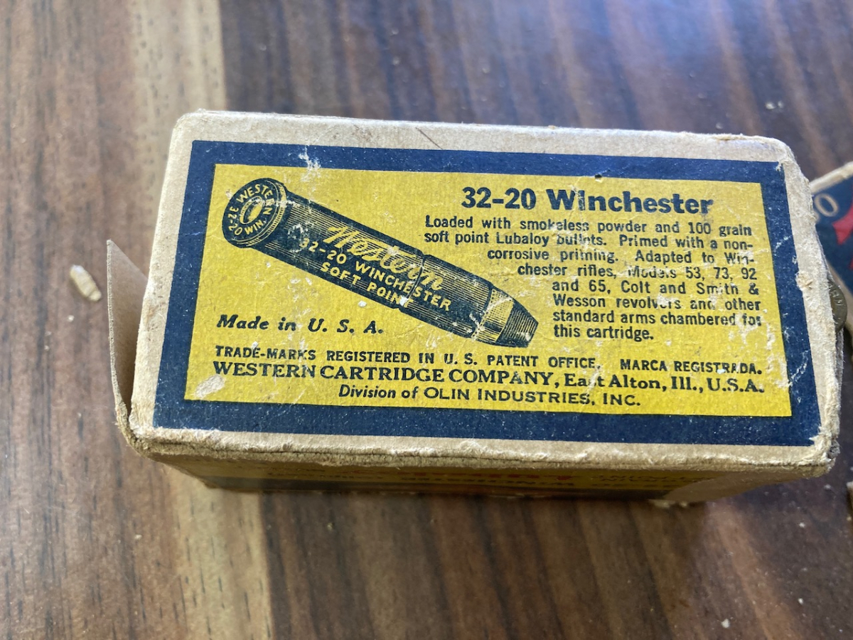 Western Cartridge Company Winchester 3220 Lubaloy Vintage Ammo 50rds