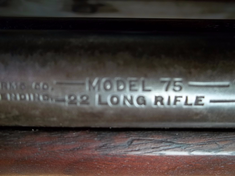 WINCHESTER - Winchester Model 75 .22 Long Rifle Target Rifle - Picture 9