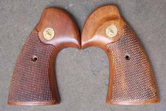 Early Colt Python Factory Wooden Target Grips For Sale At 8944406 5945