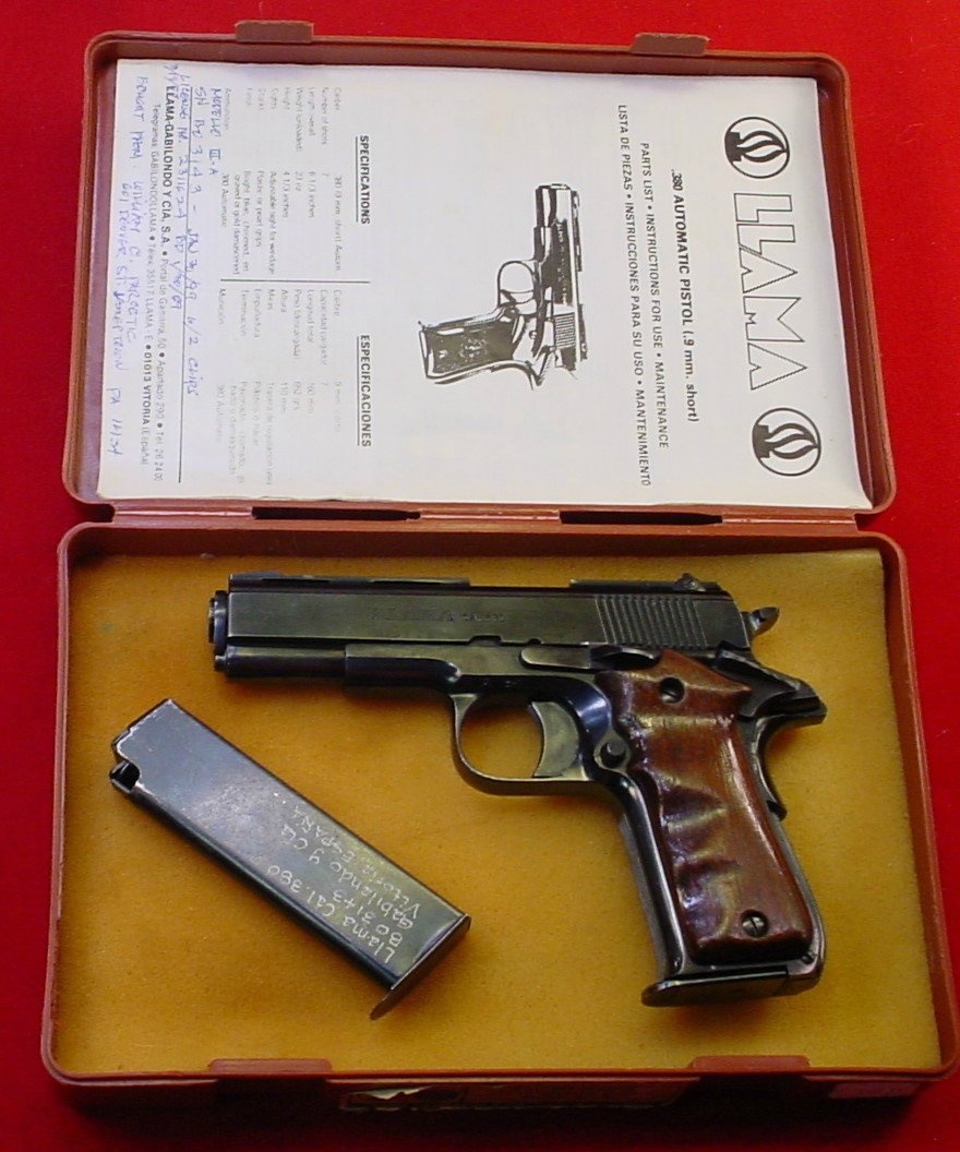 LLAMA/STOEGER - Model lll-A Semi Auto Pistol. - Picture 1
