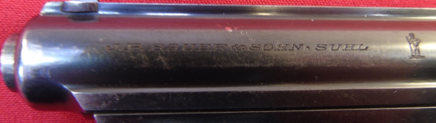 J.P.SAUER & SOHN SUHL - Pre-WW ll Semi Auto Pistol. - Picture 5