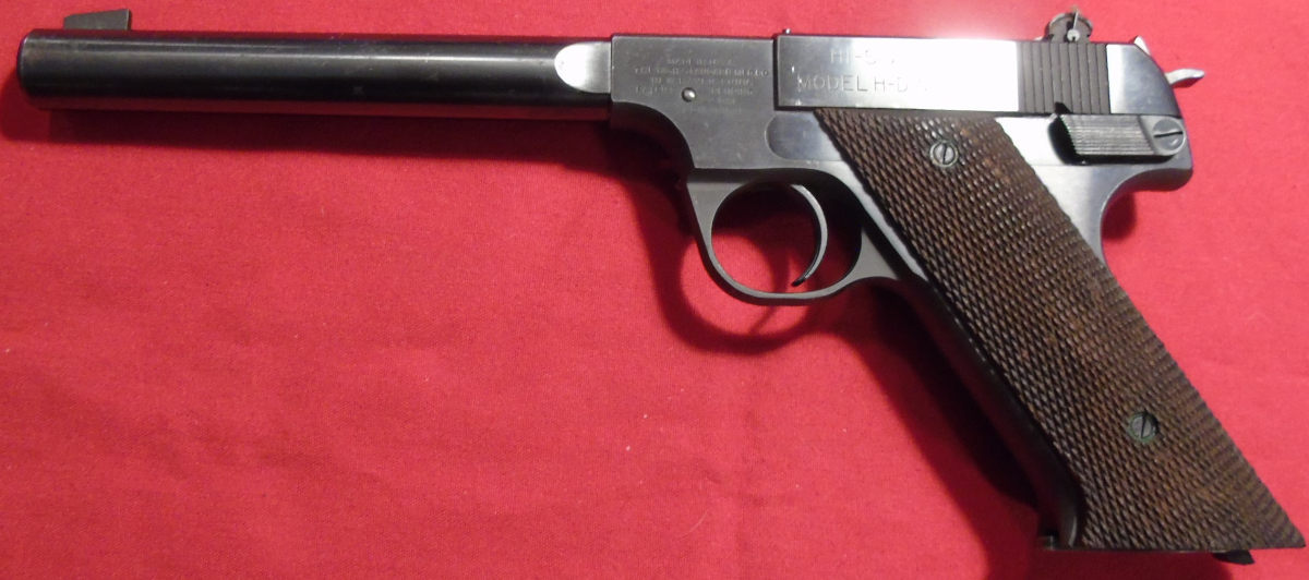 High Standard H D Military Semi Auto Pistol. .22 LR 17235301