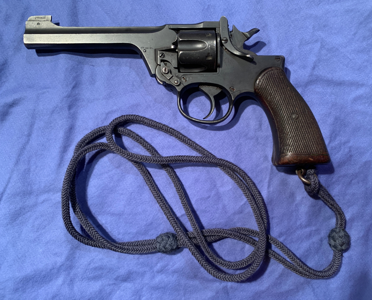 Enfield 1938 No 2 Mk I Service Revolver Egyptian Issued With