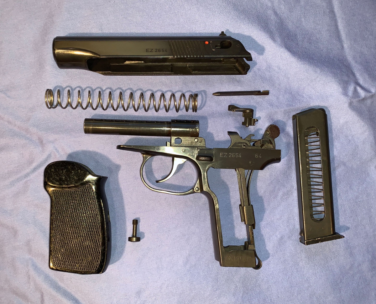 Ernst Thaelmann Minty 1964 East German Makarov Model M, Complete Rig ...