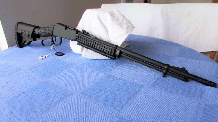 Mossberg Model Spx Rimfire Lever Action Rifle Lr For Sale At