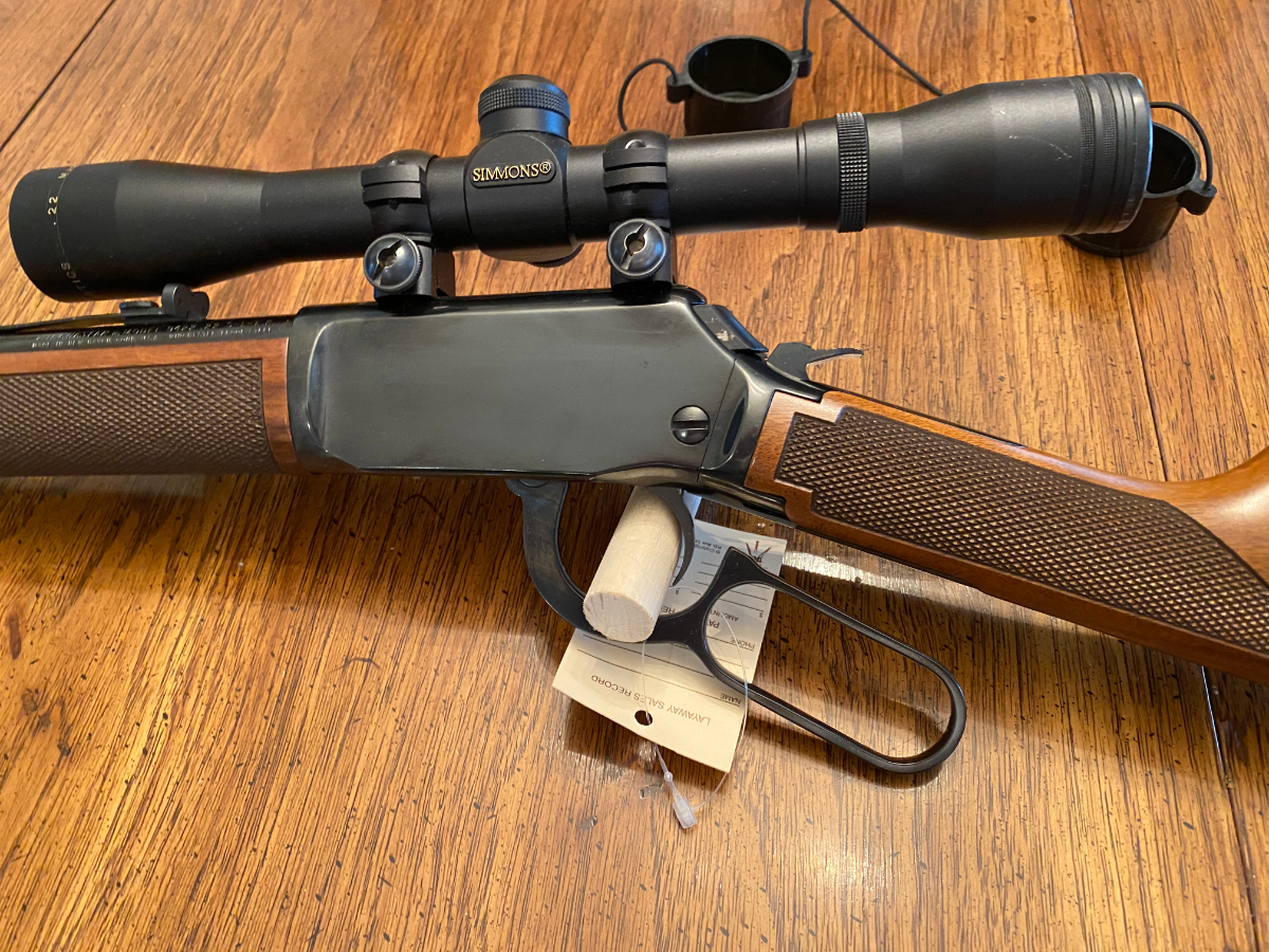 Winchester 94-22 - Winchester 94, lever action,S,L,LR with scope ...