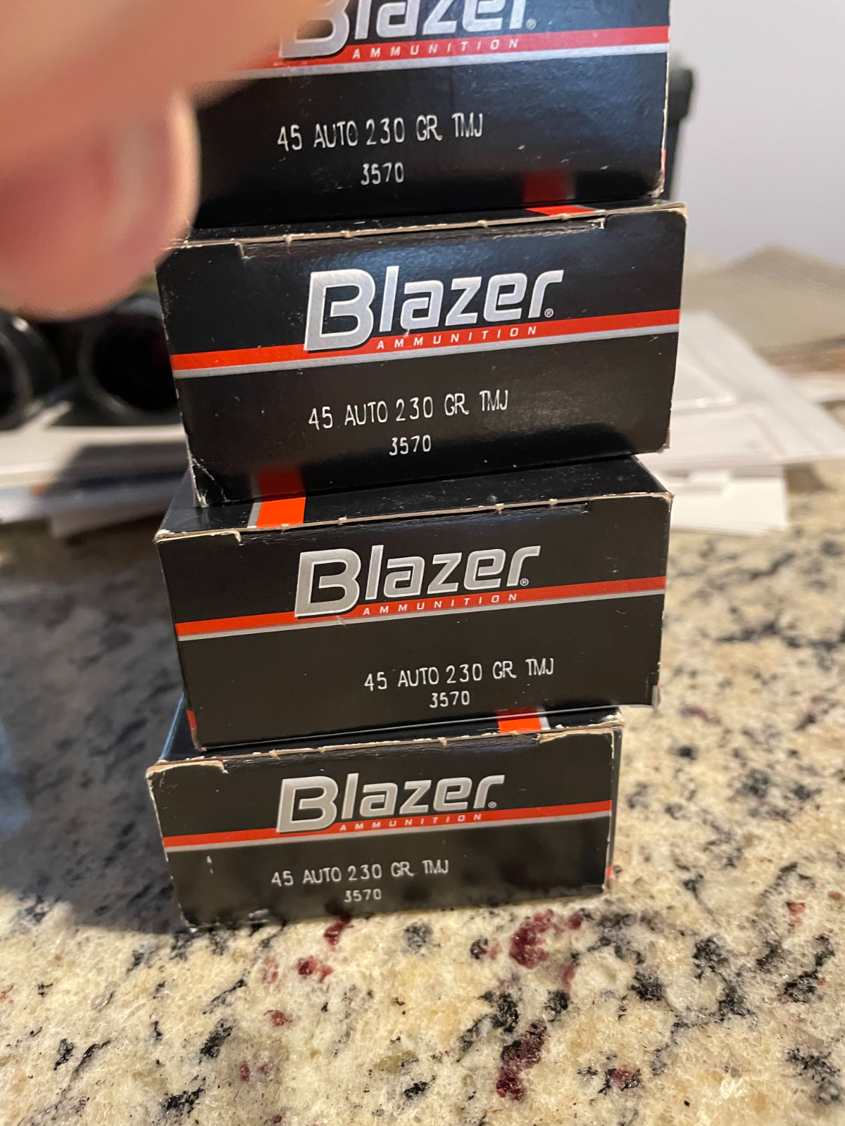 Blaser .45 Auto 230 Gr 200 Rounds .45 Auto Rim For Sale at GunAuction ...