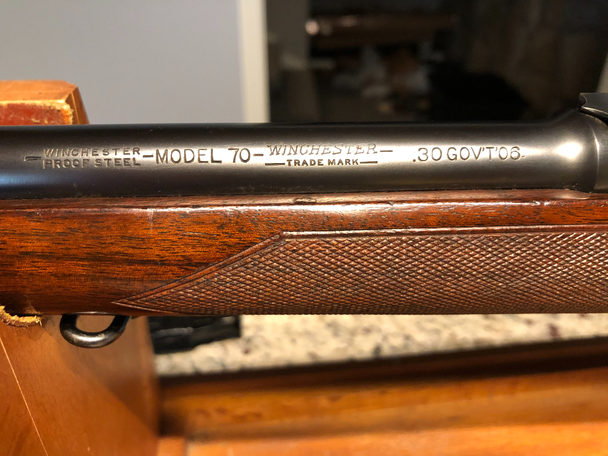 Winchester MOD 70. 30-06 Spring Pre 64 Mfg 1940 .30-06 Springfield - Picture 5