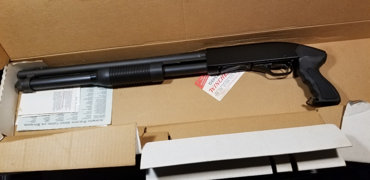 Winchester 1300 Defender Pistol Grip 8 Shot 12 Ga For Sale at