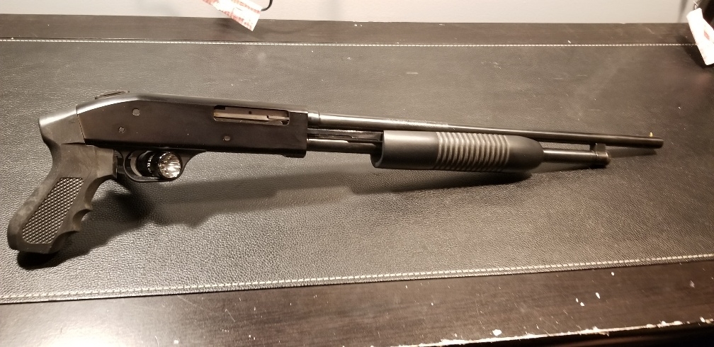 Mossberg 500e Home Defence 410 With Pistol Grip And 18 12 Barrel 410 Ga For Sale At