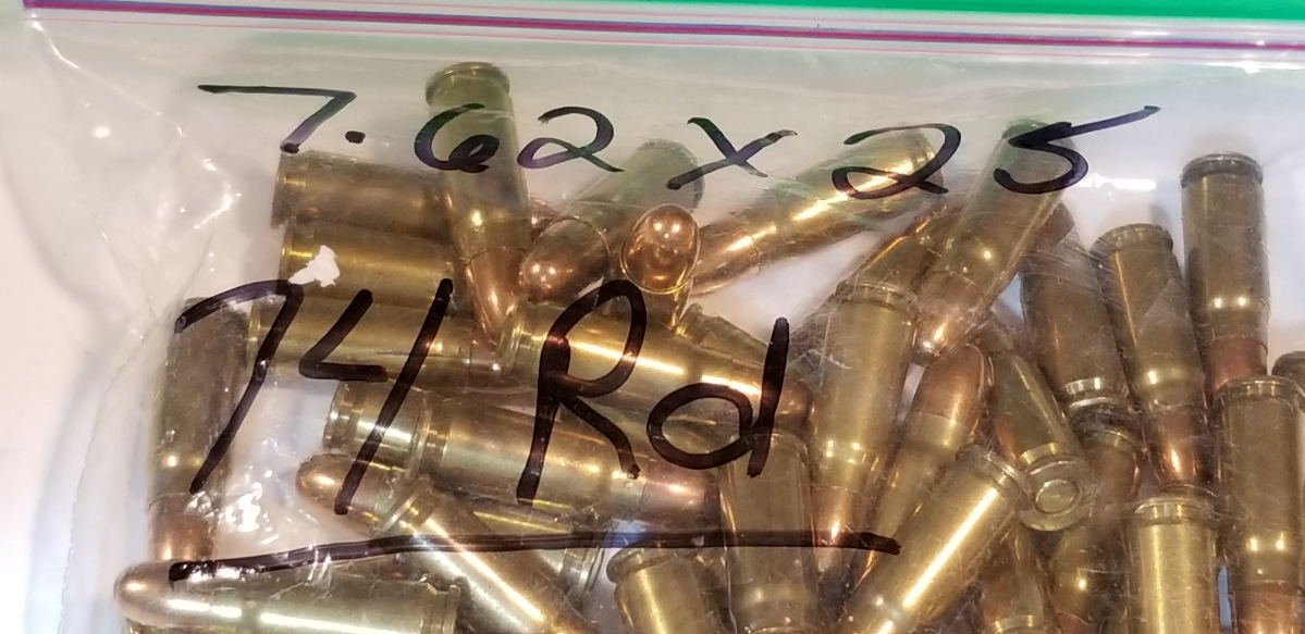 Unknown 7 62 x 25 ammo 74 rd 7 62x25 tokarev 17195636 gunauction
