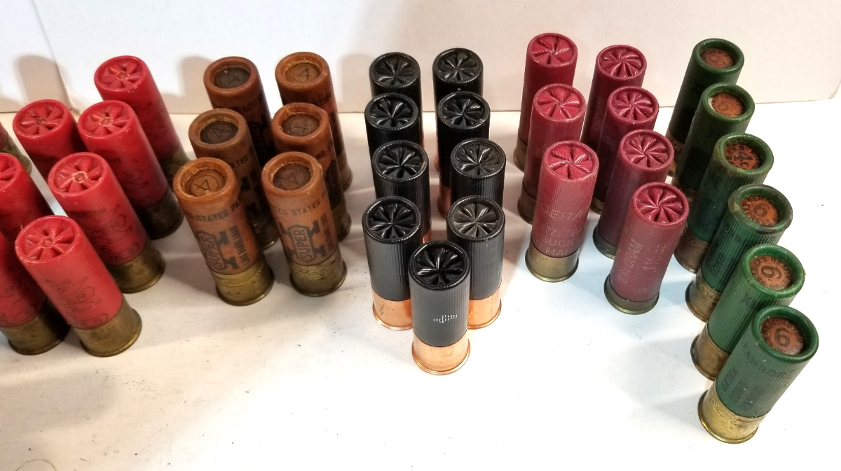 VINTAGE LOT OF PAPER HULL AND WAX HULL 12 GA SHOTGUN SHELLS 80RDS ...