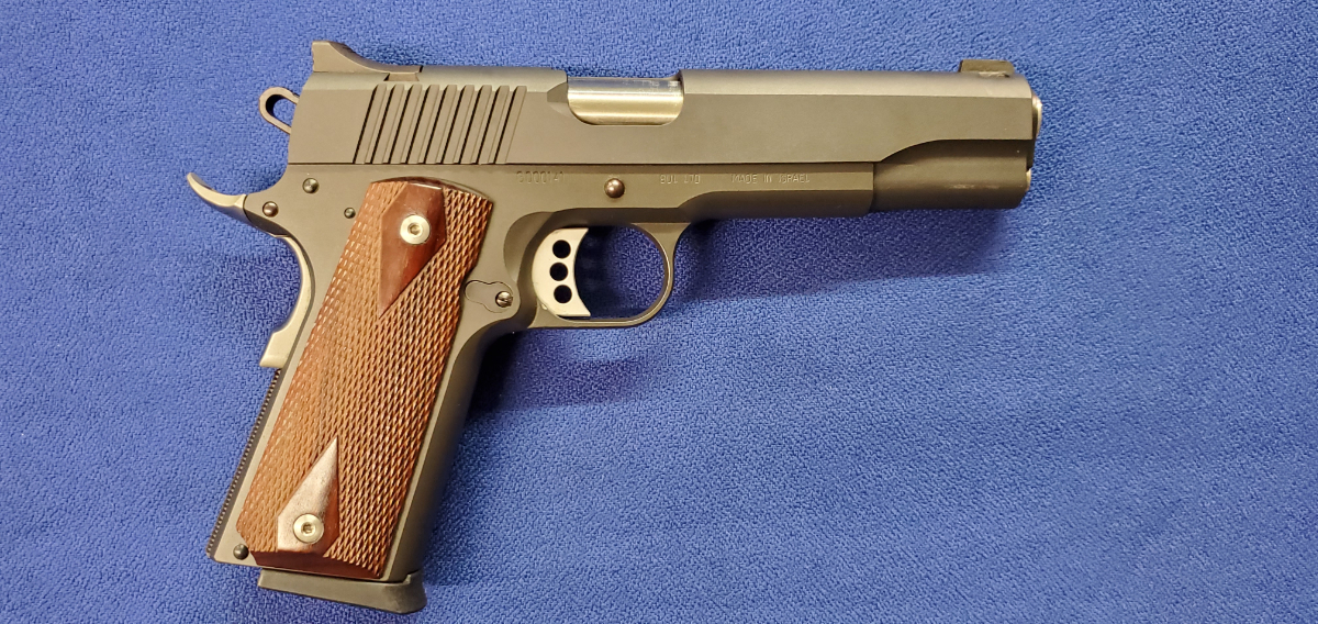 Magnum Research 1911G, PARKERIZED, FACTORY BOX/PAPERS, 1 (8RND) MAG, .45ACP, MADE IN ISRAEL LOW 3 DIGIT SERIAL NUMBER .45 ACP - Picture 2