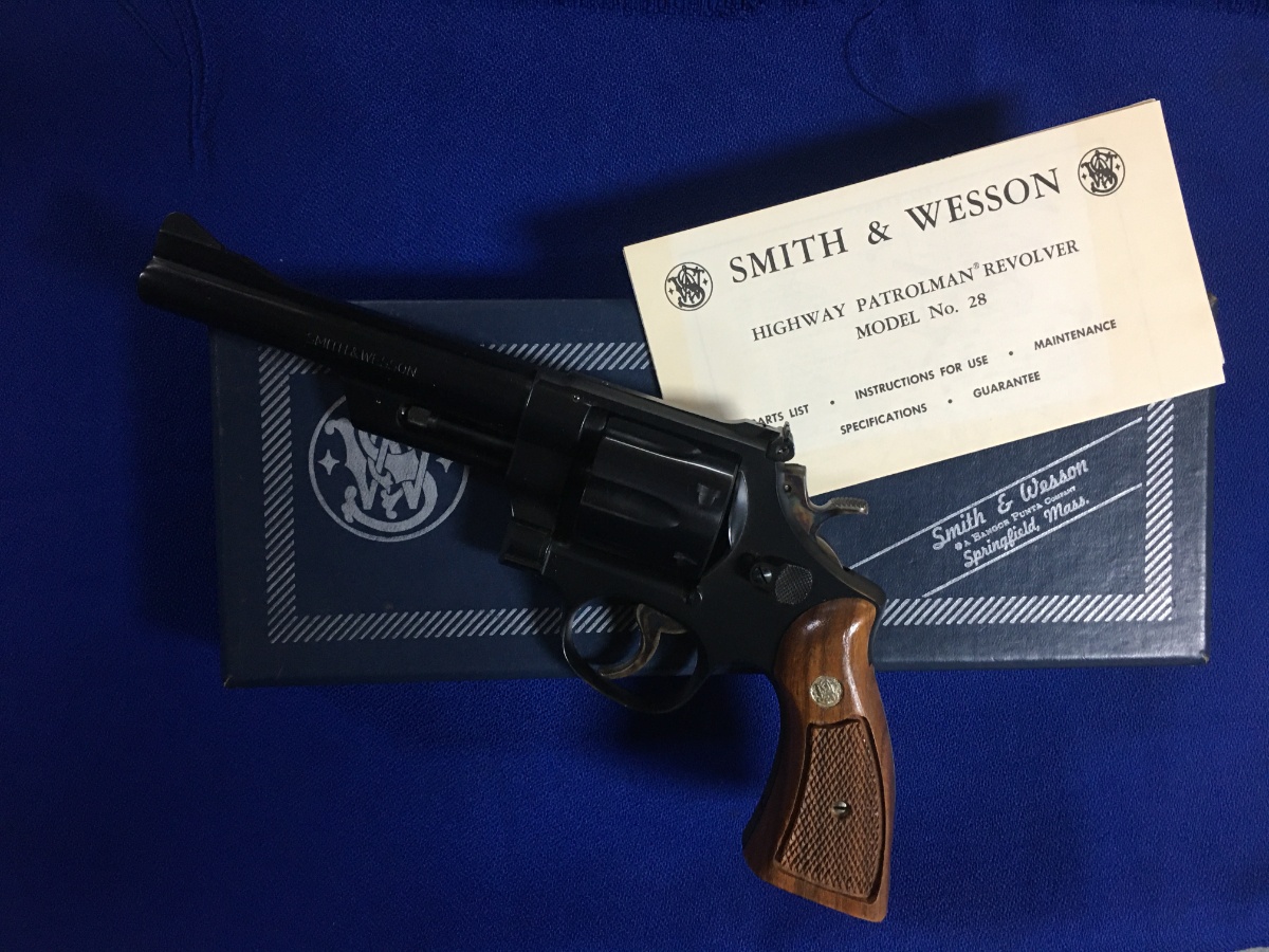 Smith & Wesson S&W 28-2 REVOLVER W/ FACTORY BOX & PAPERS CHAMBERED IN .357 Magnum - Picture 4