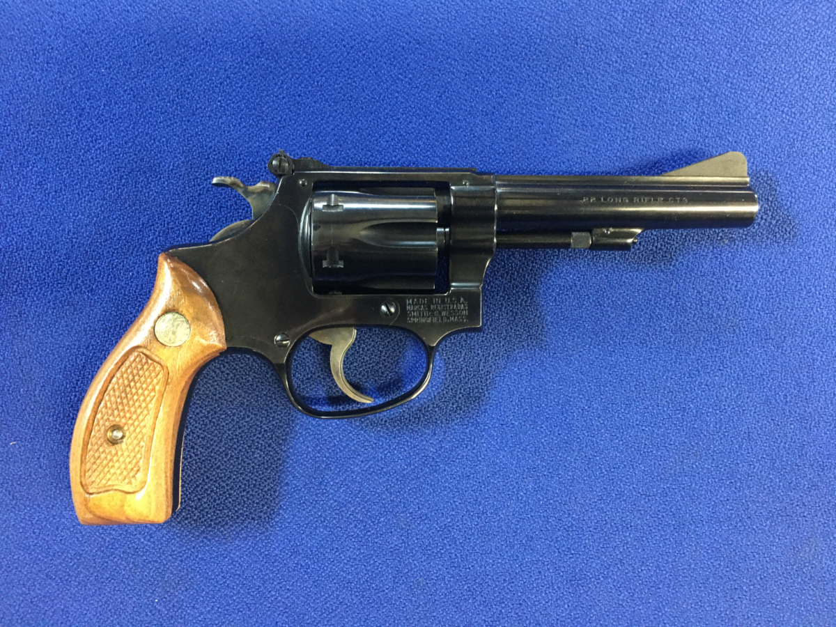 SMITH & WESSON MODEL 34-1, COMES W/ FACTORY BOX & PAPERS, CHAMBERED IN .22 LR - Picture 1