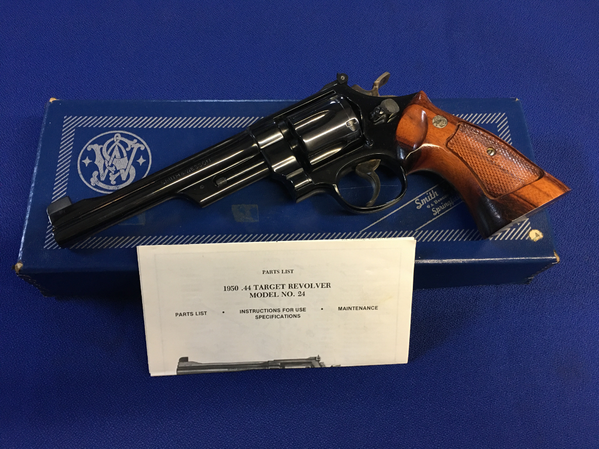 SMITH & WESSON MODEL 24-3, COMES W/ FACTORY BOX & PAPERS, CHAMBERD IN .44 Special - Picture 4