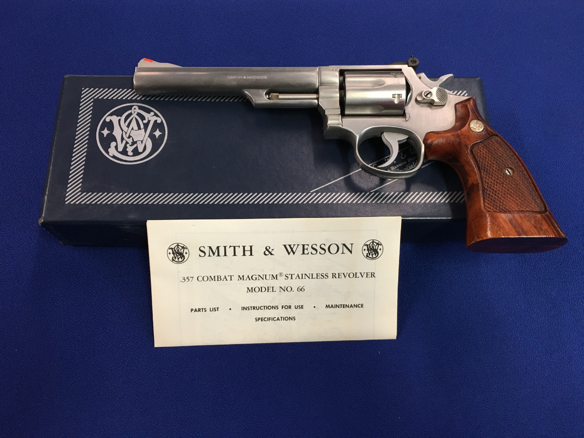 SMITH & WESSON MODEL 66-1, COMES W/ FACTORY BOX & PAPERS, CHAMBERED IN .357 Magnum - Picture 4
