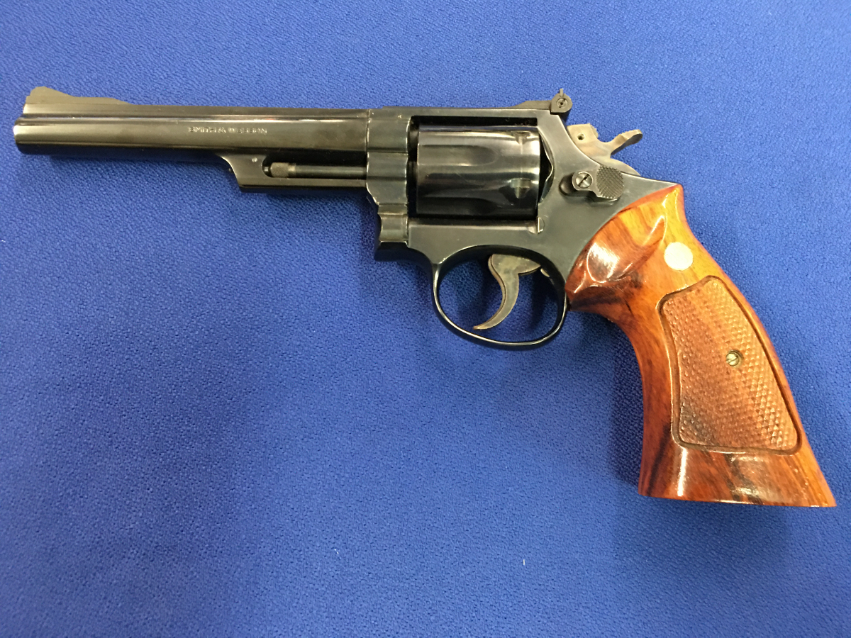 SMITH & WESSON MODEL 53, COMES W/ FACTORY BOX, PAPERS, & CHAMBER INSERTS, CHAMBERED IN .22 Jet - Picture 2