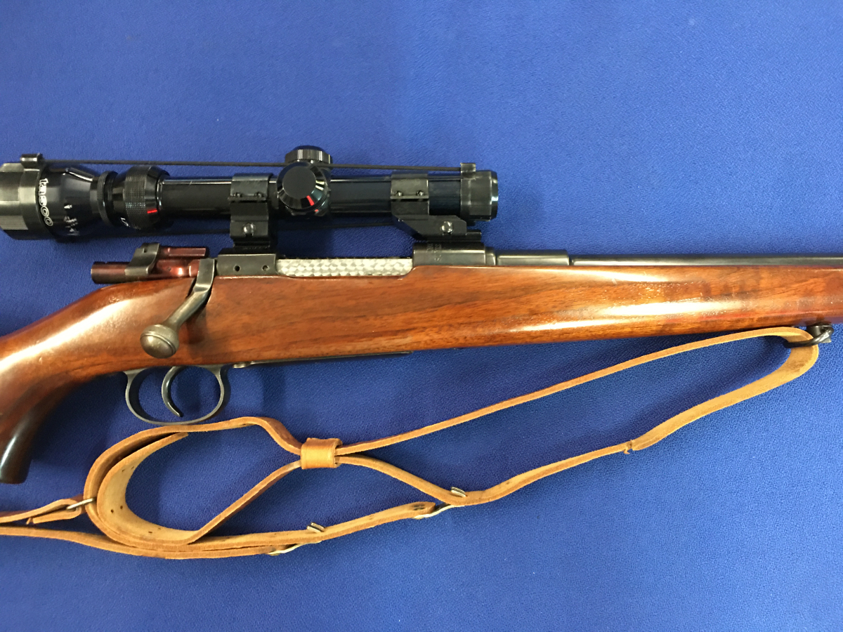Carl gustaf swedish mauser 1915 heavily sporterized comes with sling
