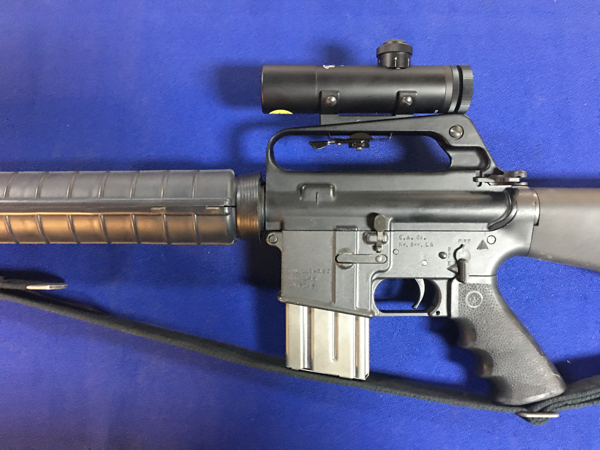 ESSENTIAL ARMS AR15/J15 PREBAN RIFLE, E. A. CO, COLT C MP 20" BARREL