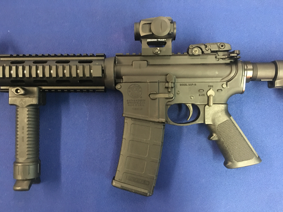 Smith & Wesson M&P15, Comes W/ Crimson Trace Optic & Foregrip/Bipod