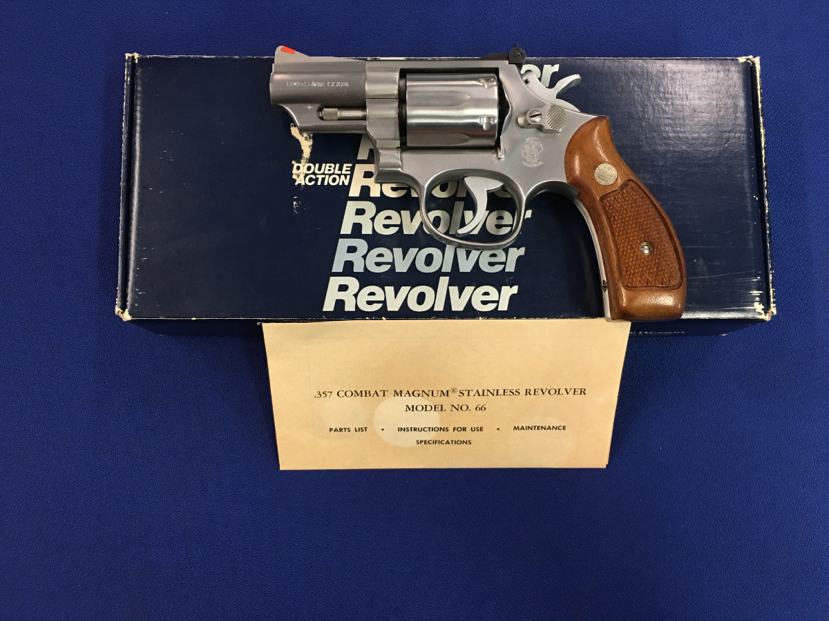 Smith & Wesson MODEL 66-2, COMES W/ FACTORY BOX & PAPERS, CHAMBERED IN .357 Magnum - Picture 4