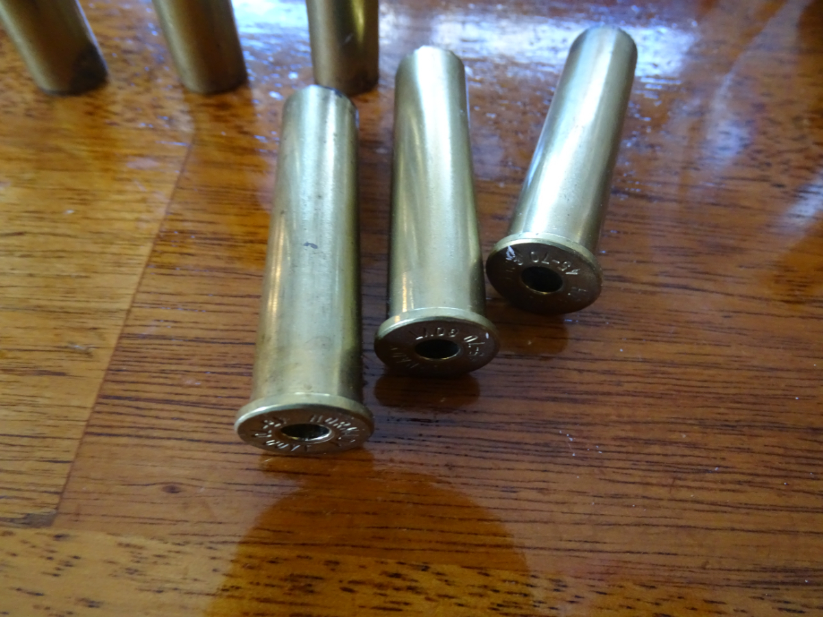 33 Once Fired Hornady 45-70 Brass Casings Tumbled, Sized And Deprimed ...